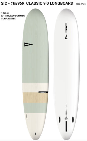 Crazy price- 9'0 Classic Longboard + Free shipping NEW 2024 model